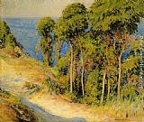 Joseph Rodefer De Camp Canvas Paintings - Trees Along the Coast